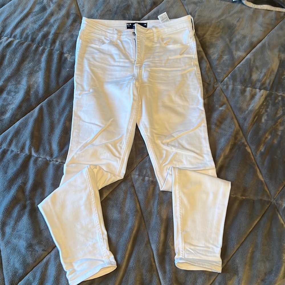 Hollister Skinny White Jeans Size 29L